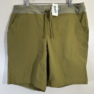 Duluth Trading Co Women's 16 Armachillo Cooling 10" Shorts Knit Waistband